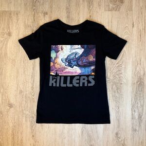 The Killers Band Tour T-Shirt Medium Black Graphic Concert Tee